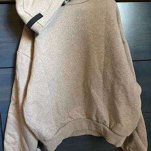 Fear of God Essentials Beige Sweatshirt